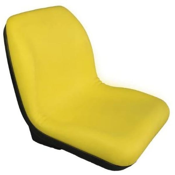 Aftermarket Deluxe Black High Back Steel Pan Seat SEQ90-0402 - main